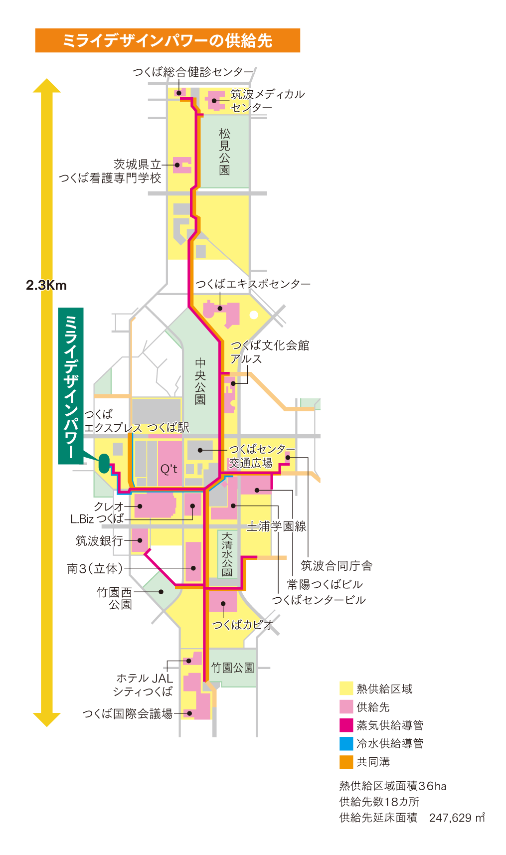 熱供給地域マップ